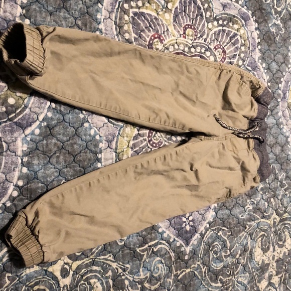 Boy’s khaki joggers - Picture 1 of 4